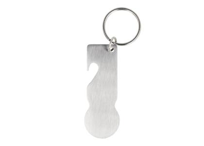 Stainless Steel Trolley token key ring