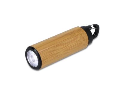 Bamboo Flashlight with clip