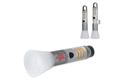 Multi-functional flashlight recycled materials