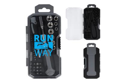 13pcs Tool set in bamboo box