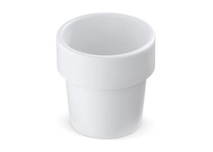 Hot-but-cool cup with strawberry seeds