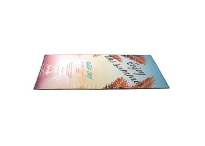 Quick dry beach towel 1000x1800mm without pouch