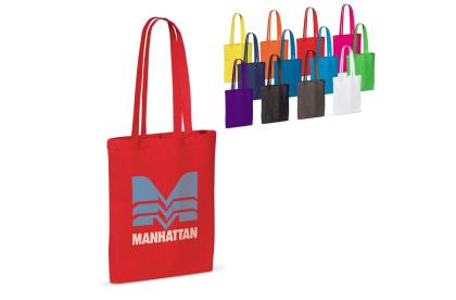 Shoulder bag cotton OEKO-TEX&reg; 140g/m&sup2; 38x42cm