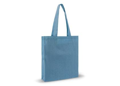 Shopping bag recycled cotton 38x42x10cm
