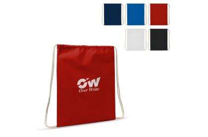 Drawstring bag cotton OEKO-TEX&reg; 140g/m&sup2; 35x45cm