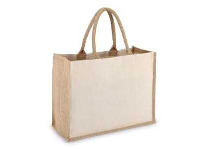 Jute/Cot bag OekoTex 42x19x32 320g
