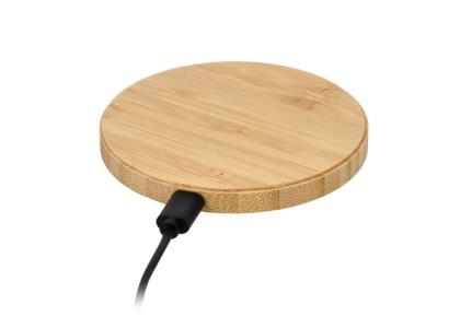 Wireless charging pad bamboo 15W