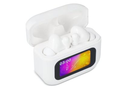 Wireless ANC Earbuds with LCD Touchscreen Control