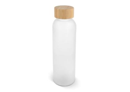 Water bottle glass & bamboo 500ml