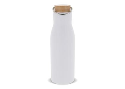 Thermo bottle with bamboo lid 500ml
