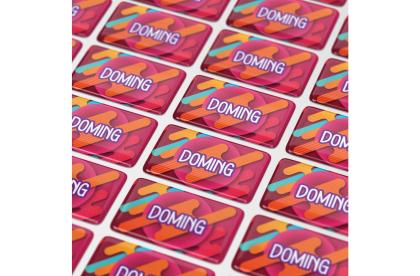 Doming Rectangle 40x20 mm