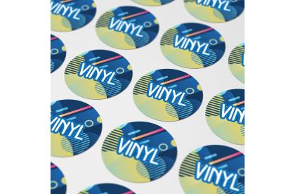 Vinyl Sticker Round Ø 17 mm