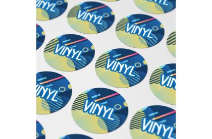 Vinyl Sticker Round Ø 20 mm