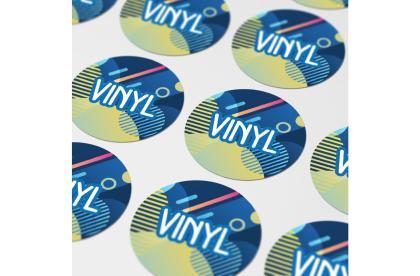 Vinyl Sticker Round &Oslash; 40 mm