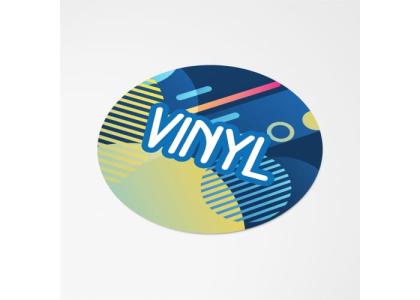 Vinyl Sticker Round Ø 50 mm