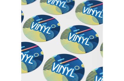Vinyl Sticker Round Ø 50 mm