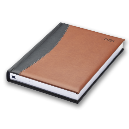 Sorrento A5 Pagaday Desk Diary - White Pages