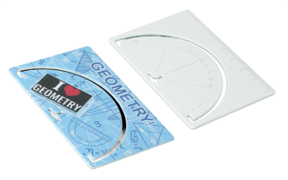 Recycled WalletMate Protractor