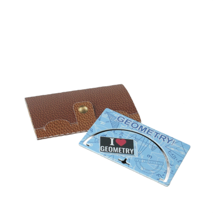 Recycled WalletMate Protractor