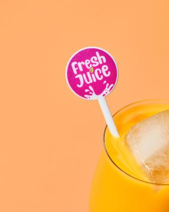 Recycled Drinks Stirrer Round