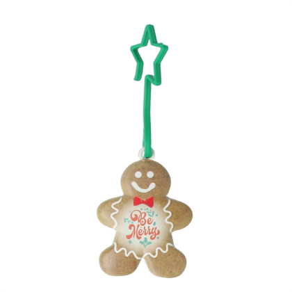 Recycled Christmas dECOration Gingerbread Man