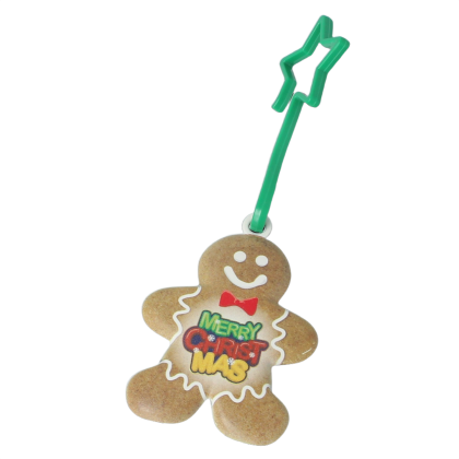 Recycled Christmas dECOration Gingerbread Man