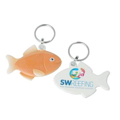 Recycled Fish 'FunKeys' Keyring