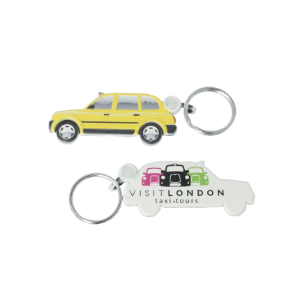 Recycled Taxi 'FunKeys' Keyring