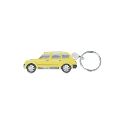 Recycled Taxi 'FunKeys' Keyring