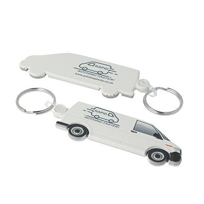 Recycled Panel Van 'FunKeys' Keyring