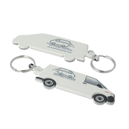 Recycled Panel Van 'FunKeys' Keyring