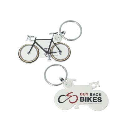 Recycled Bike 'FunKeys' Keyring