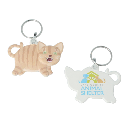 Recycled Cat 'FunKeys' Keyring