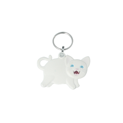 Recycled Cat 'FunKeys' Keyring