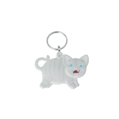 Recycled Cat 'FunKeys' Keyring