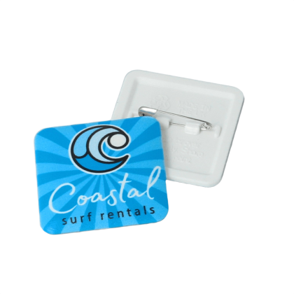 Recycled DBASE Badge 37mm Square