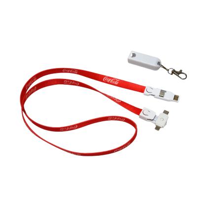 4-in-1 Charging Cable Lanyard