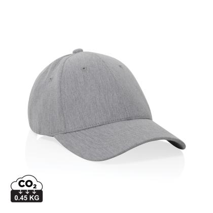 Milo AWARE™ recycled heather 6 panel cap 200gr Milo AWARE™ recycled heather 6 panel cap 200gr