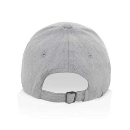 Milo AWARE™ recycled heather 6 panel cap 200gr Milo AWARE™ recycled heather 6 panel cap 200gr