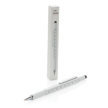 5-in-1 aluminium toolpen
