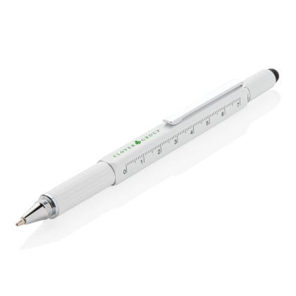 5-in-1 aluminium toolpen