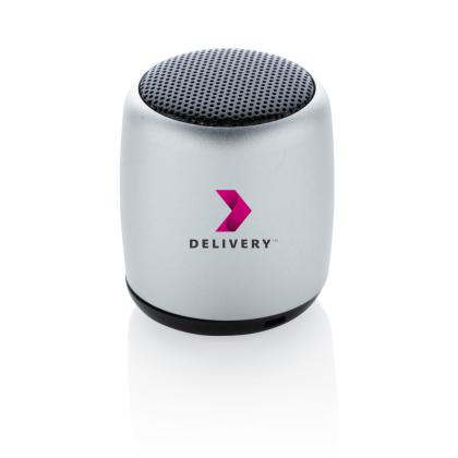 Mini aluminium wireless speaker