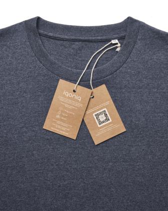 IQONIQ Manuel recycled cotton t-shirt undyed