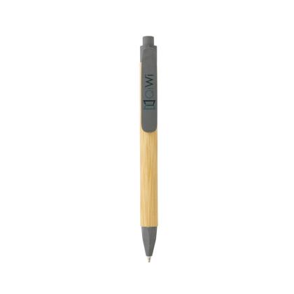 Write responsible recycled paper barrel pen