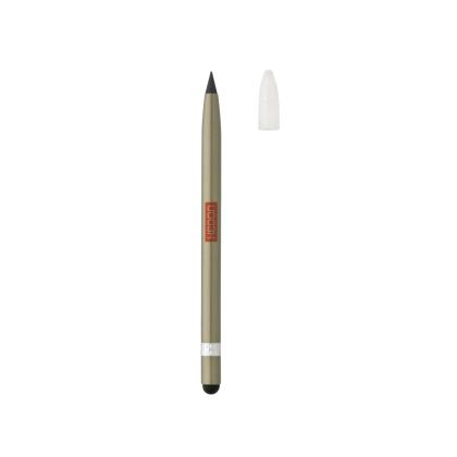 Aluminium inkless pen with eraser