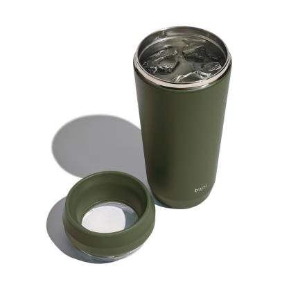 Topl Recycled Steel To Go Tumbler Patented 360 Lid 354ml