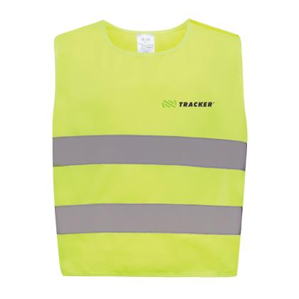 GRS recycled PET high-visibility safety vest 3-6 years