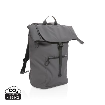 Impact AWARE&trade; RPET water resistant 15.6" laptop backpack
