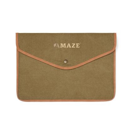 VINGA Bosler GRS recycled canvas 14" laptop sleeve