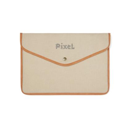 VINGA Bosler GRS recycled canvas 14" laptop sleeve